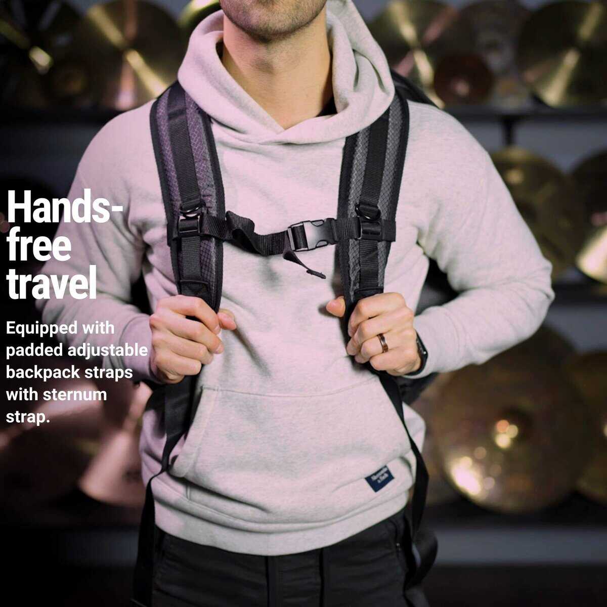 Bolso para Platillos Meinl 22" Rip Stop con Compartimento - Imagen 7