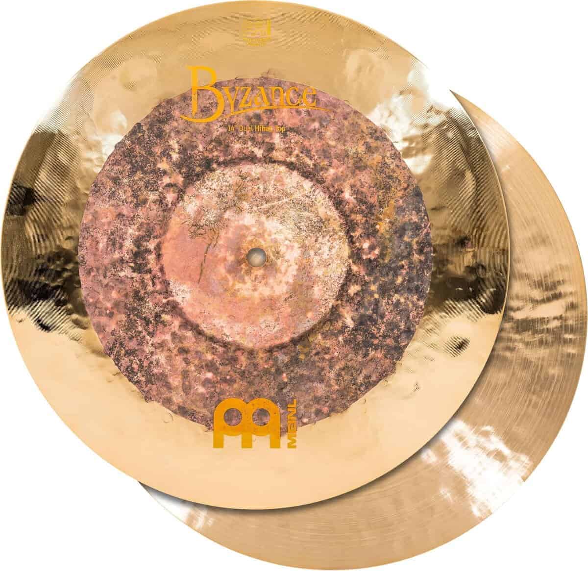 Meinl Cymbals Byzance 14" Dual Hihats, Par - Hecho en