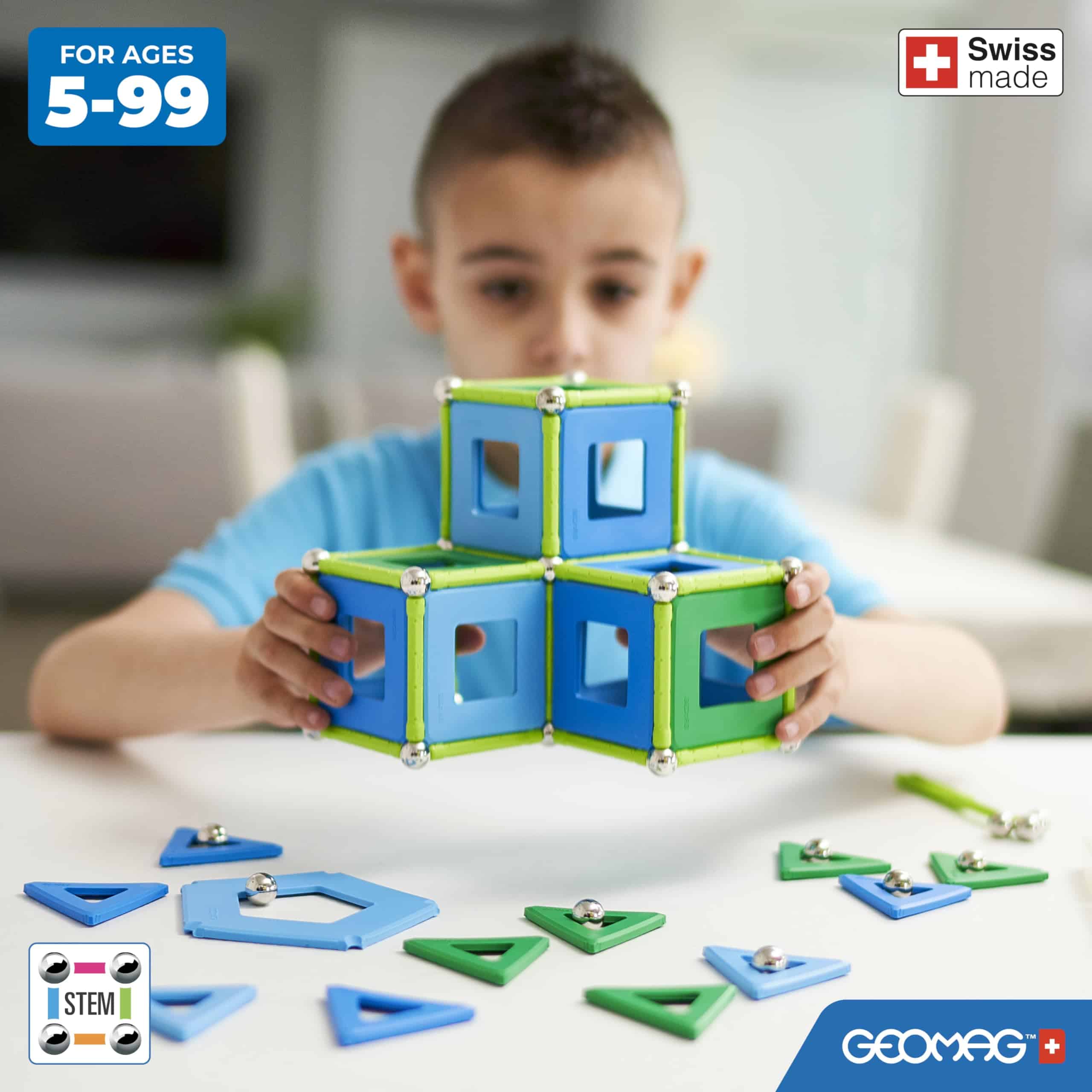 Juguetes Magnéticos GEOMAG | Imanes para Niños | Conjunto - Imagen 7