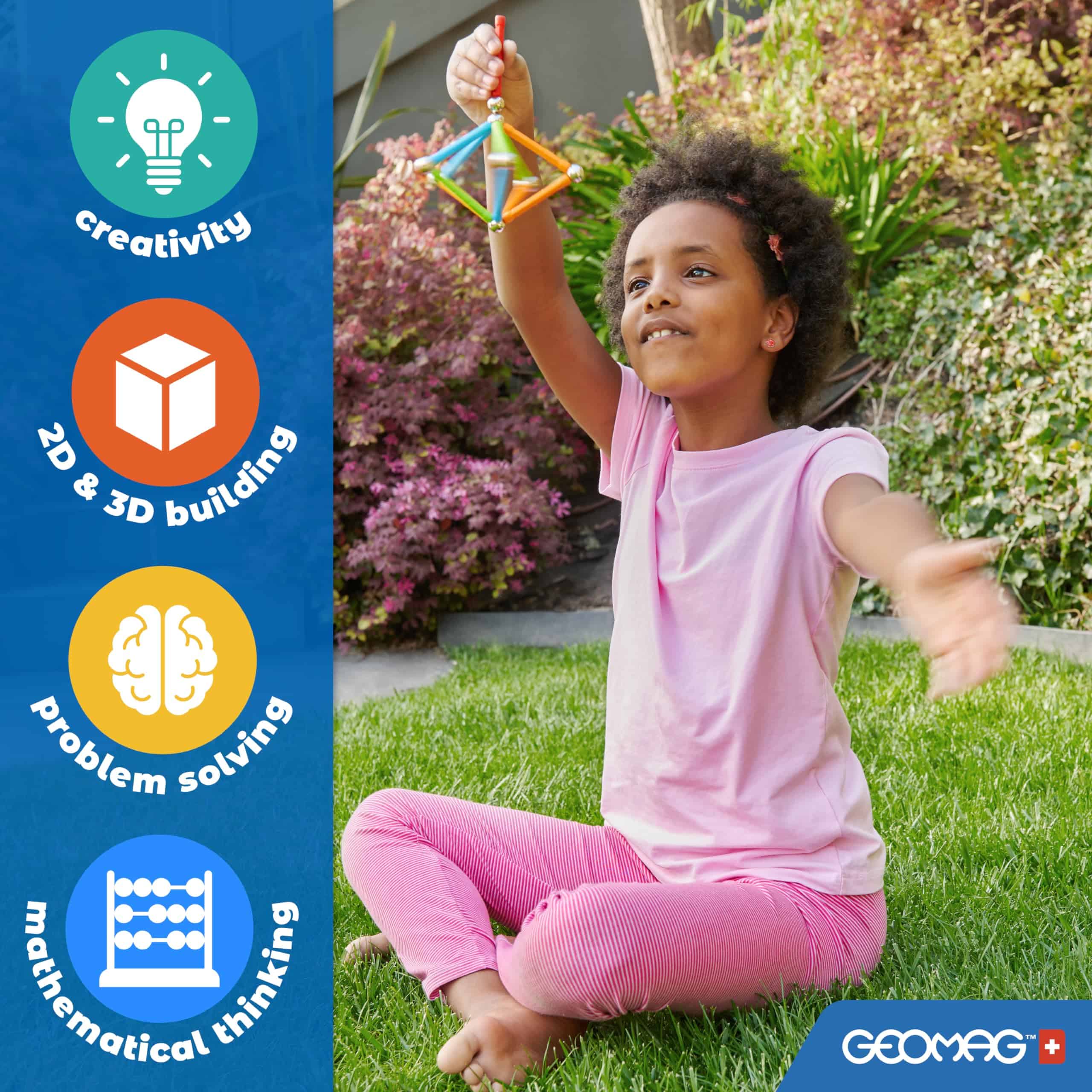 Juguetes Magnéticos GEOMAG | Imanes para Niños | Conjunto - Imagen 4