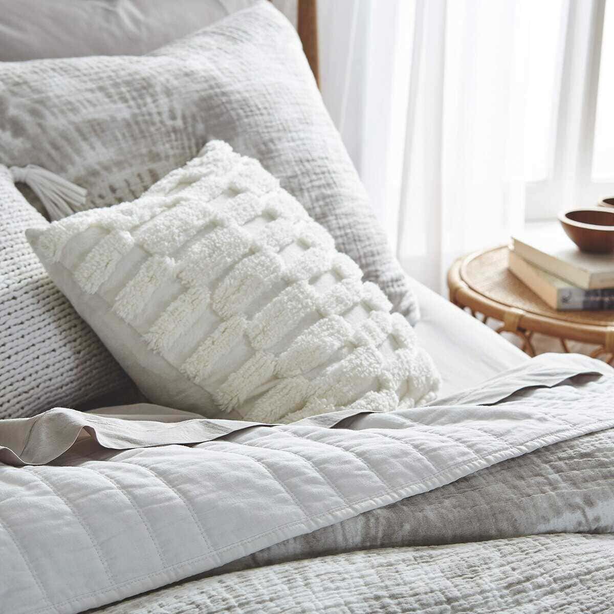 Juego de Edredón de Algodón de 3 Piezas Watercolor Palm de - Imagen 6