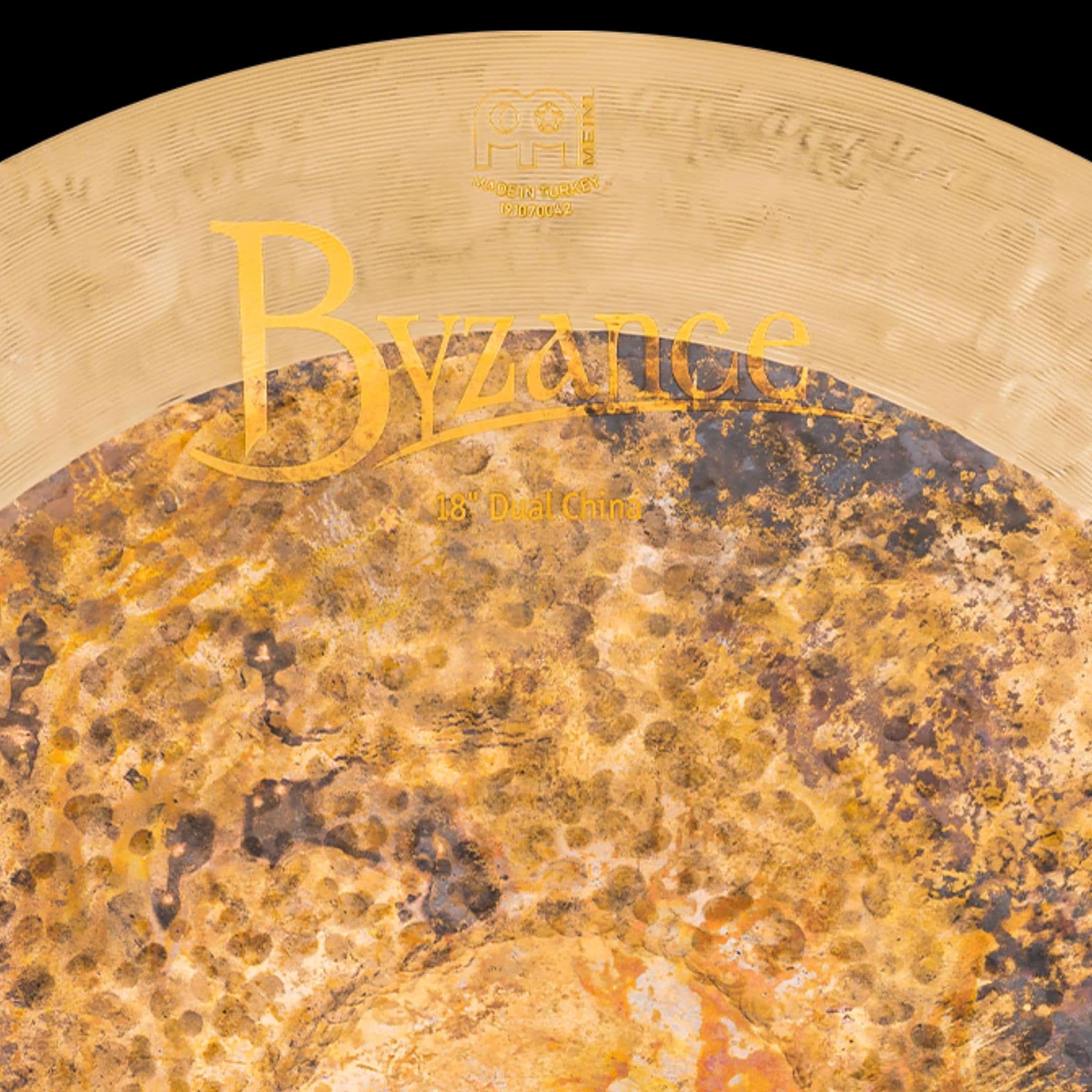Platillos Meinl Byzance 18" Dual China - Hechos en Turquía - Imagen 3
