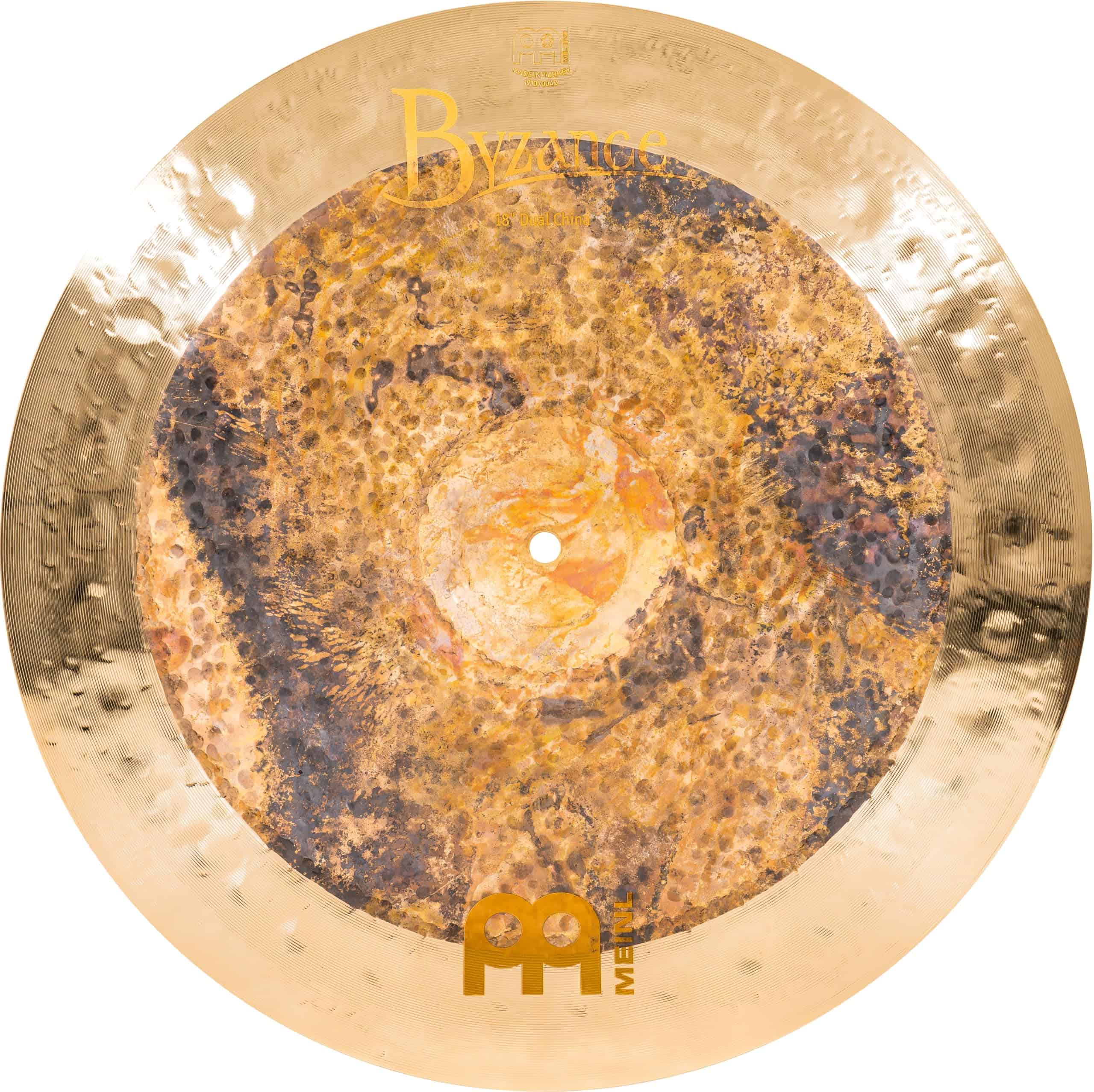 Platillos Meinl Byzance 18" Dual China - Hechos en Turquía