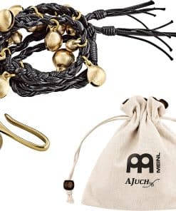 Meinl Percussion Ajuch Brass Bells Jingle Tambourine Sound