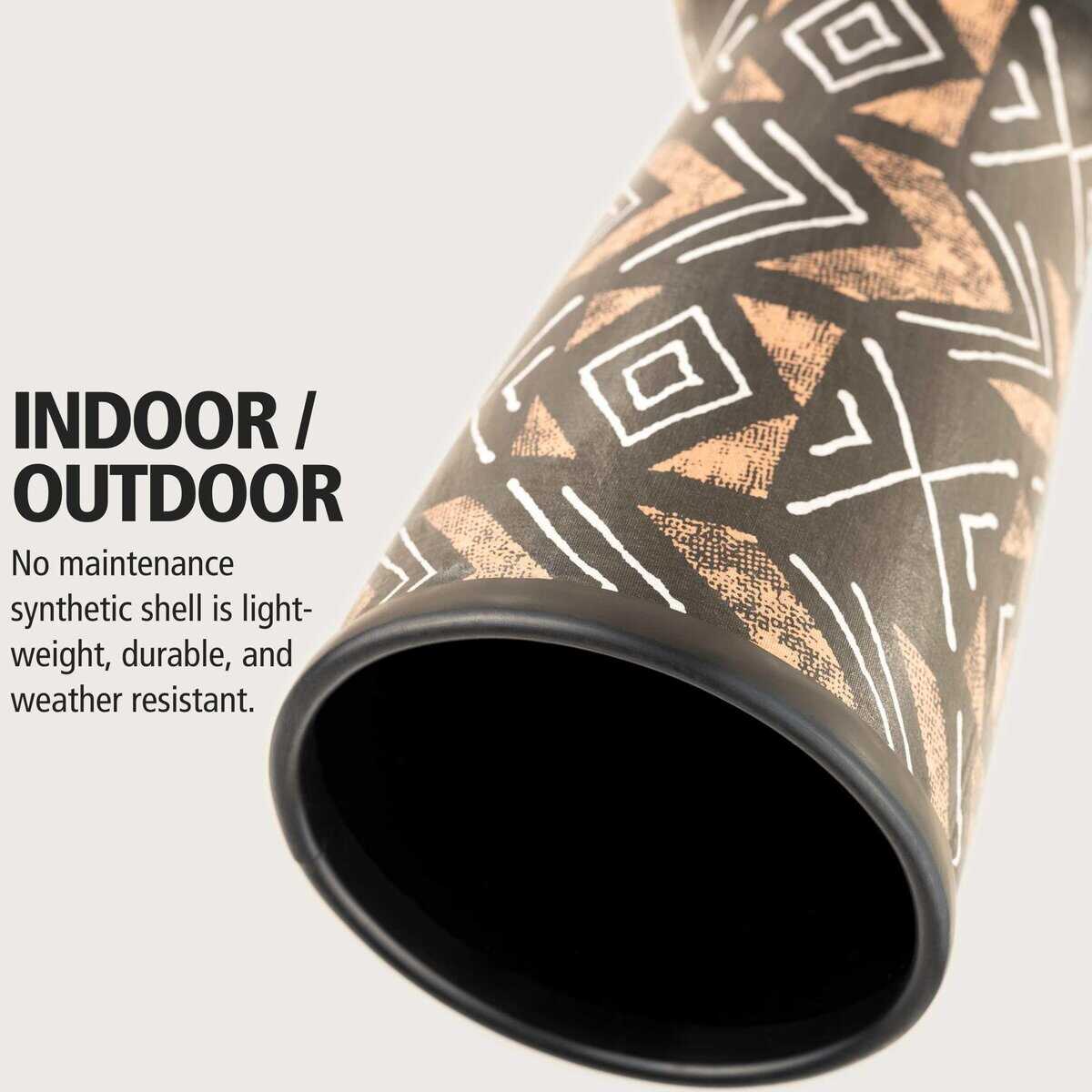 Meinl Percusión Djembe Tambor de Mano con Carcasa y Cabezal - Imagen 4