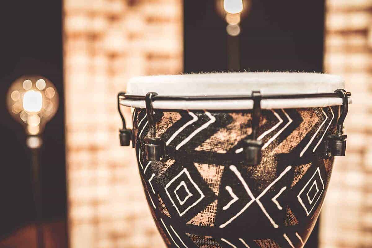 Meinl Percusión Djembe Tambor de Mano con Carcasa y Cabezal - Imagen 8