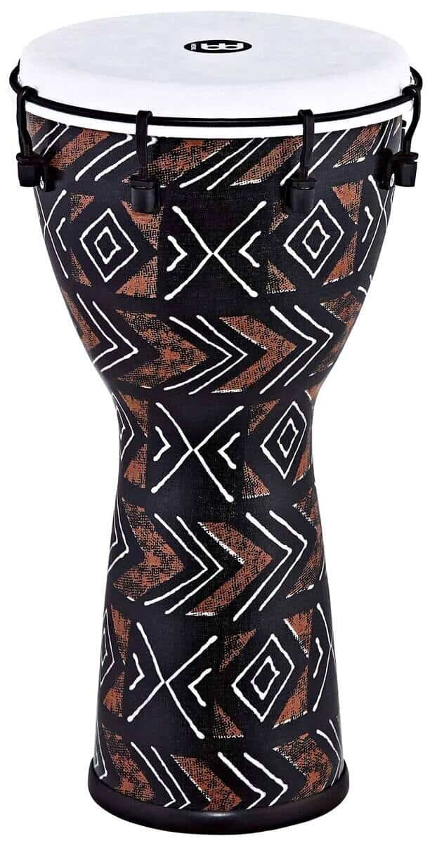 Meinl Percusión Djembe Tambor de Mano con Carcasa y Cabezal