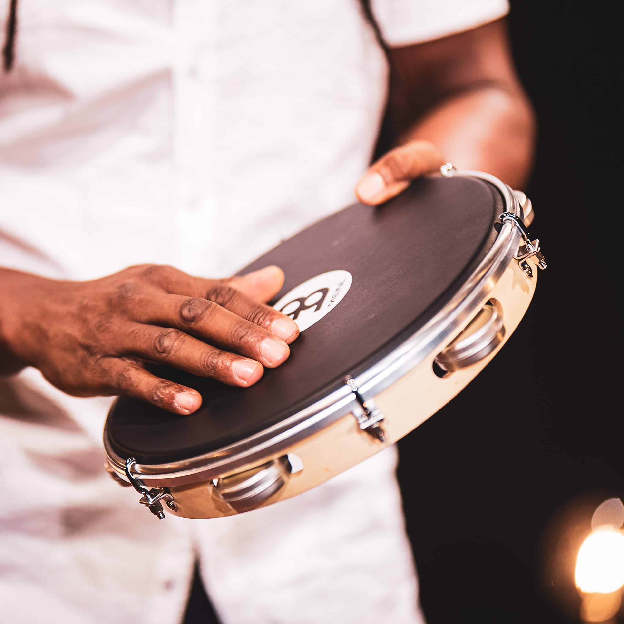 Meinl Percussion Pandeiro con Shaker de Madera de Álamo, - Imagen 5