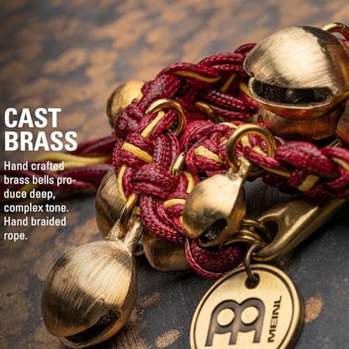 Campanas de latón Meinl Percussion Ajuch, tamaño grande - Imagen 5