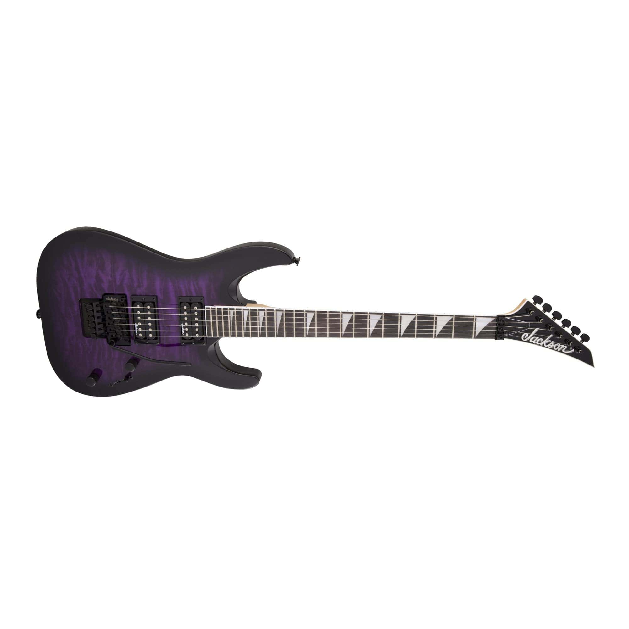 Jackson Dinky Arch Top JS32Q DKA - Transparent Purple Burst - Imagen 4