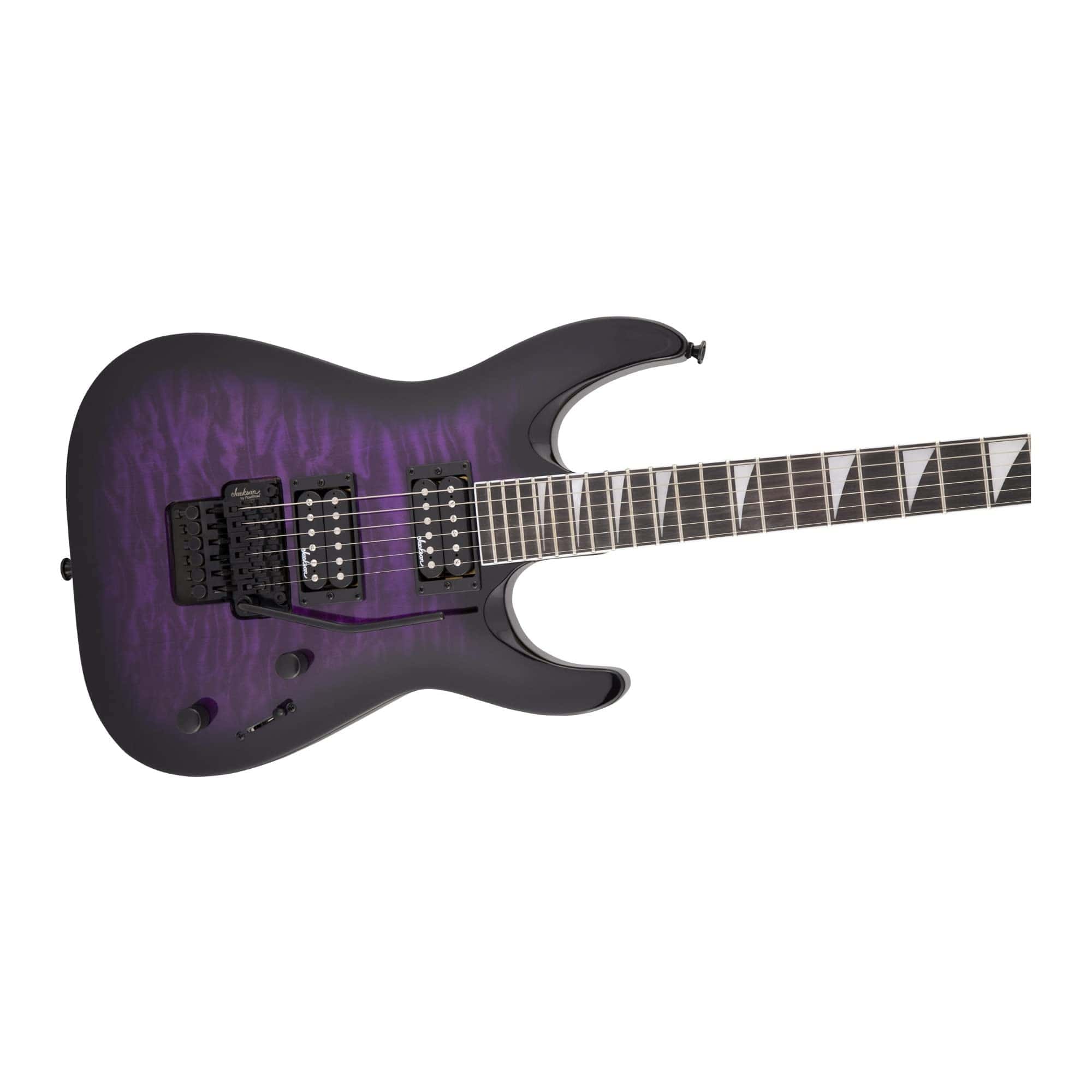 Jackson Dinky Arch Top JS32Q DKA - Transparent Purple Burst - Imagen 10