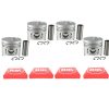 Kit de Pistón + Anillo STD para Isuzu 4LE1 X 4 PCS