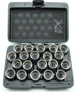 TMAX 20pc Llave de Zócalo de Extracción de Tuerca de Rueda