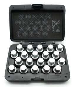 TEMO 20pc Llave de Enchufe para Desmontar Tuerca Antirrobo