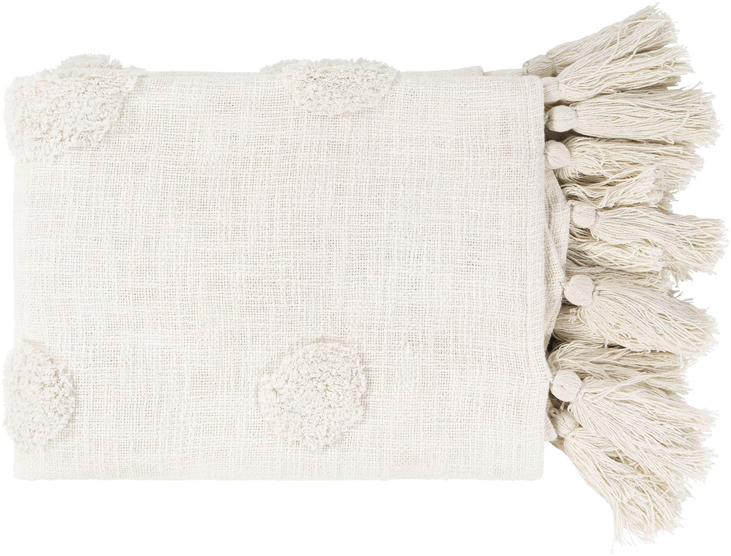 Manta decorativa con borlas Isolde de Artistic Weavers 50"