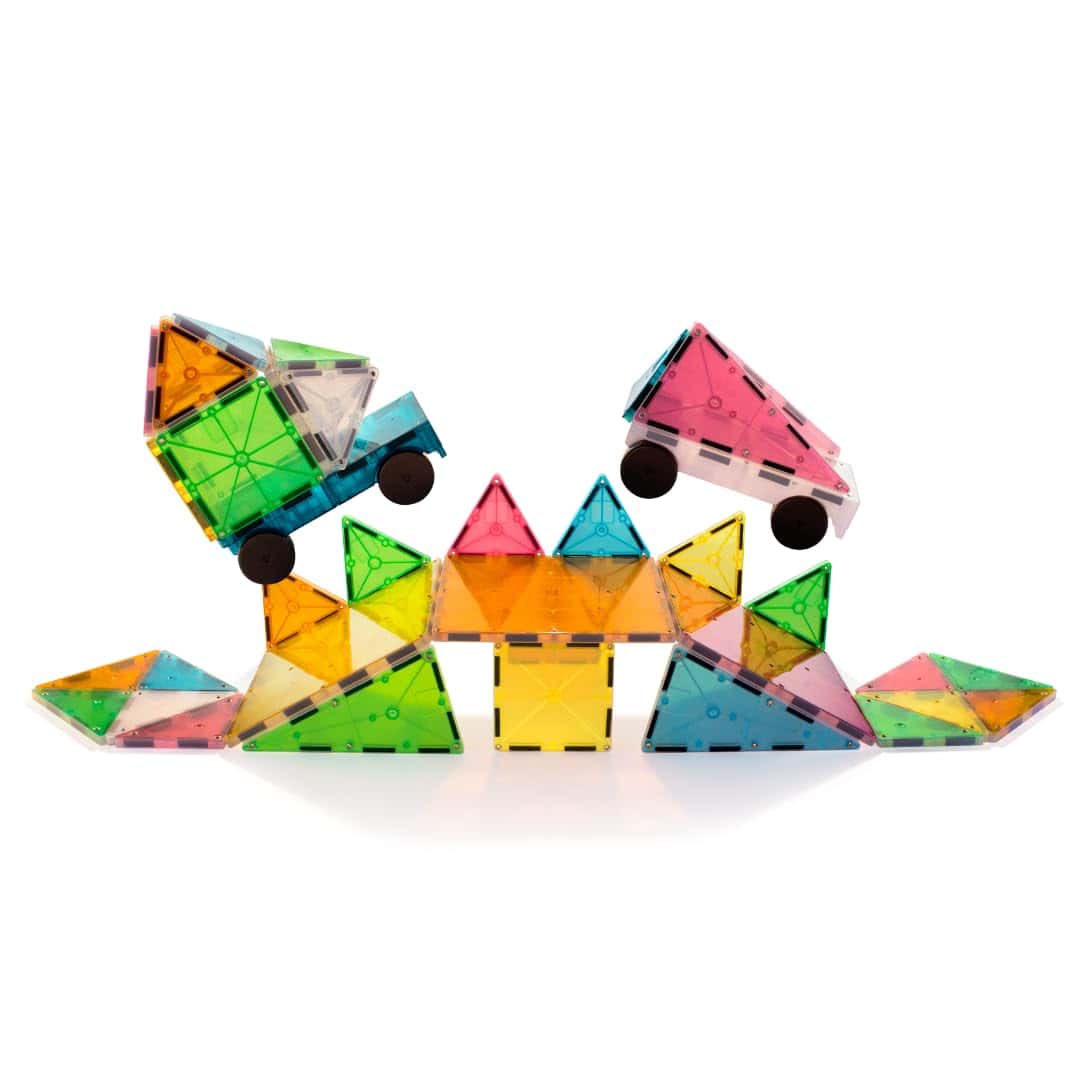 Set de Construcción Magnética MAGNA-TILES Grand Prix de 50 - Imagen 5