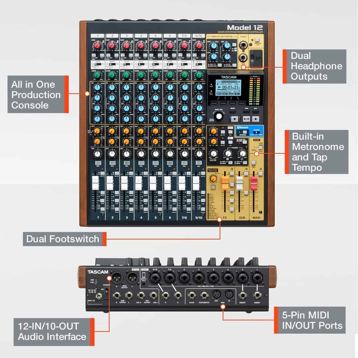 Estudio de grabación digital de 12 pistas Todo en Uno - Imagen 4