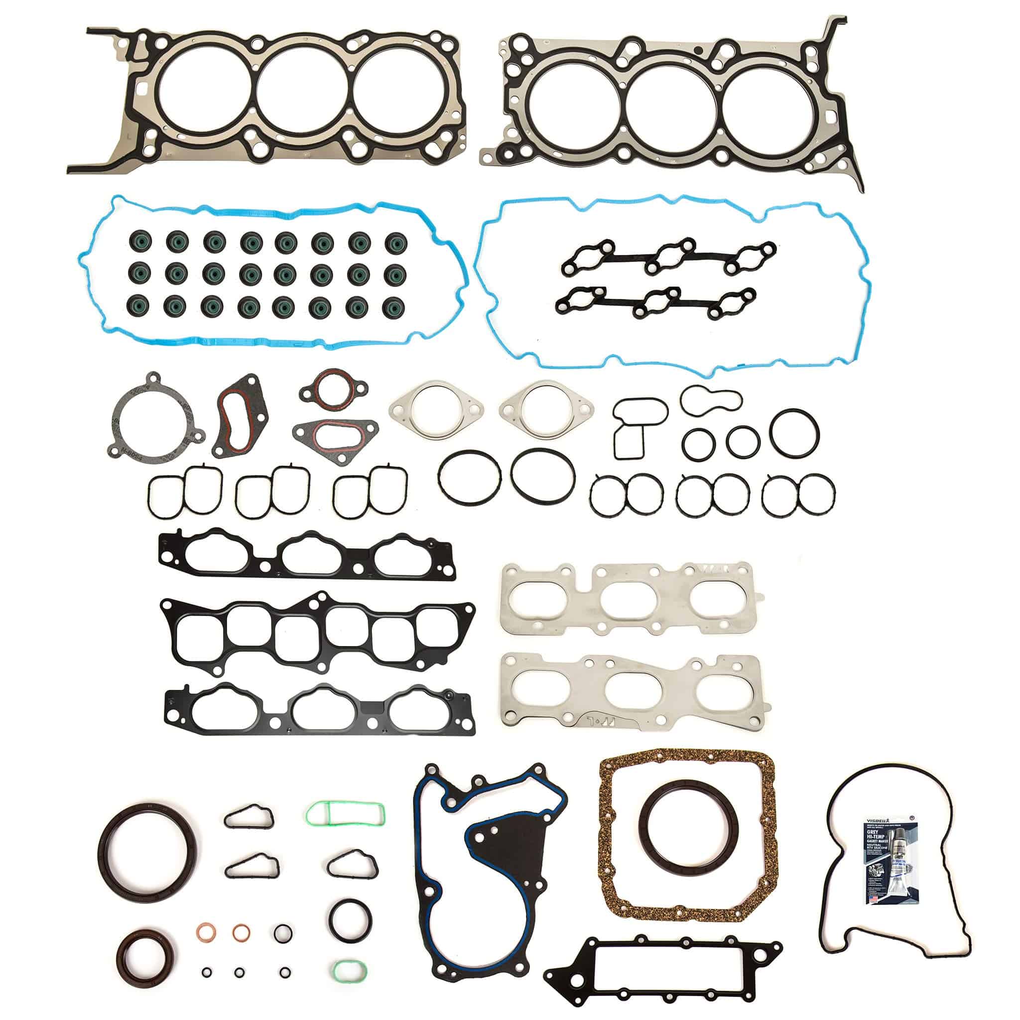 Evergreen FS55138 Juego Completo de Juntas Compatible con