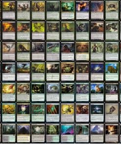 Baraja de Comandante de Infecto Negro/Verde - Construcción