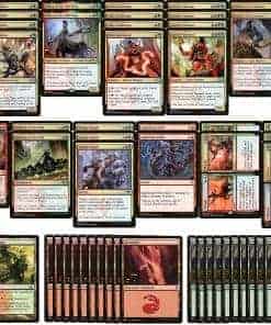 Baraja Aggro Riot Gruul - Rojo Verde - Legal en Moderno -