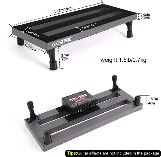 Pedalera de Guitarra Ghost Fire de Aleación de Aluminio - Imagen 3