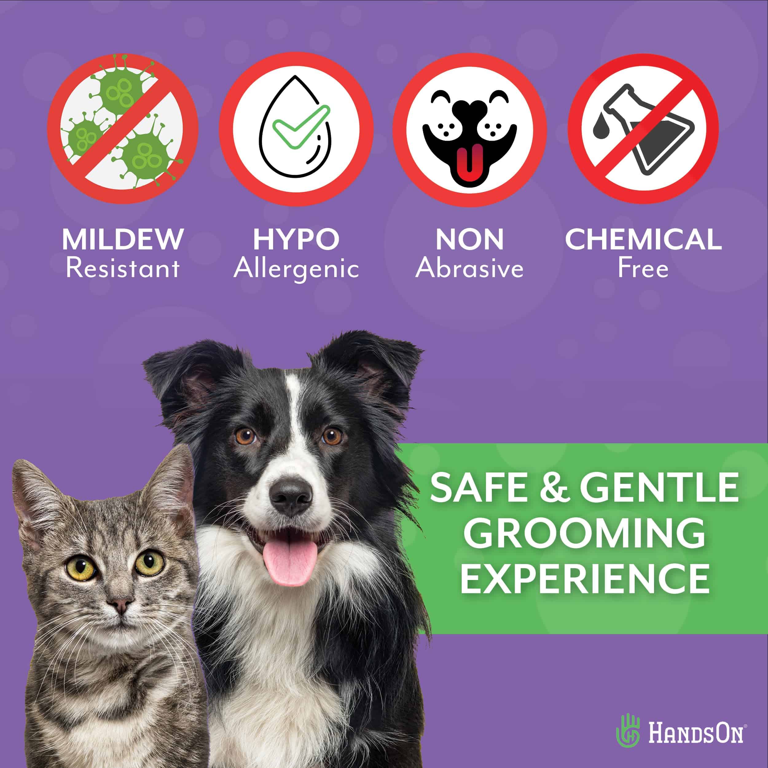 Guantes de Aseo para Mascotas HandsOn - #1 en Ranking, - Imagen 5