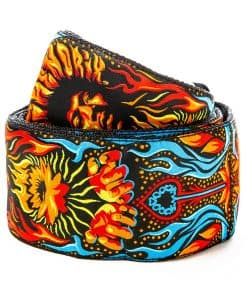 Correa de guitarra Jim Dunlop Jimi Hendrix Lotus de 2.5"