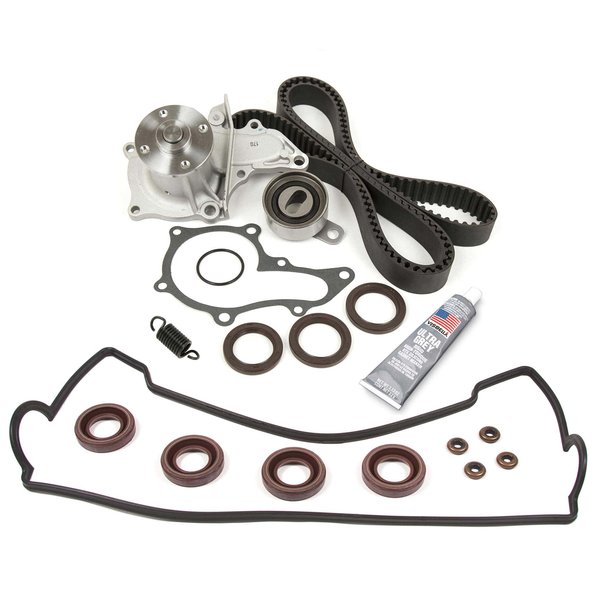 Kit de correa de tiempo Evergreen TBKVC236 con bomba de