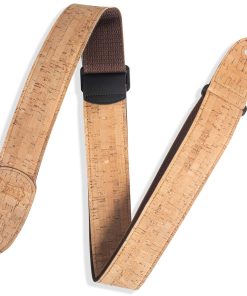 Correa para guitarra Levy's Leathers de 2" -Tan