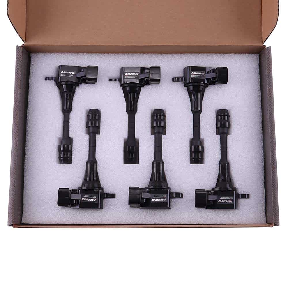 Conjunto de 6 bobinas de encendido compatibles con Nissan