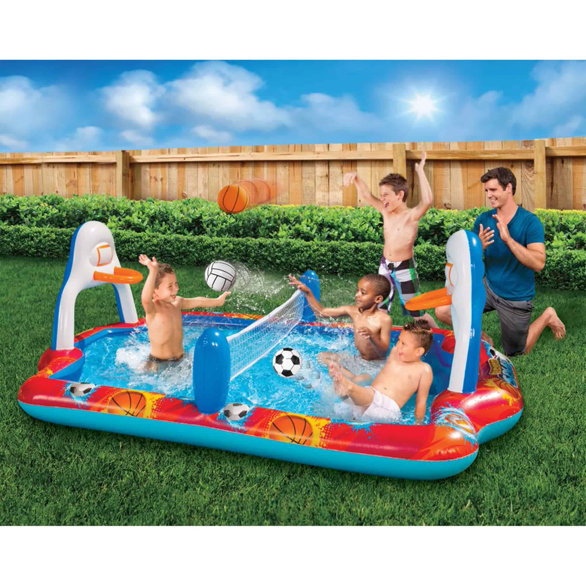 Banzai Outdoor Inflatable Sports Arena 4 en 1 Centro de - Imagen 3