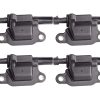 Set de 4 Bobinas de Encendido Cuadradas Compatibles con