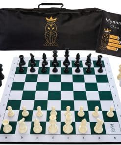 Conjunto de Ajedrez Profesional Mynnnat, Tablero enrollable