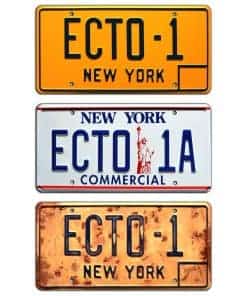 Ghostbusters Afterlife | ECTO | Paquete de 3 Placas de