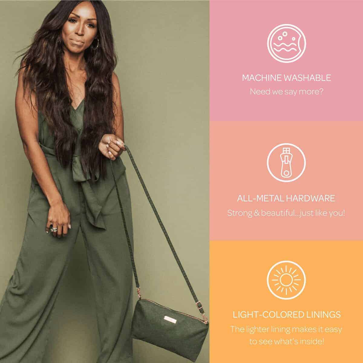 Bolso de hombro JuJuBe Be Quick, bolso de mano con cierre, - Imagen 5