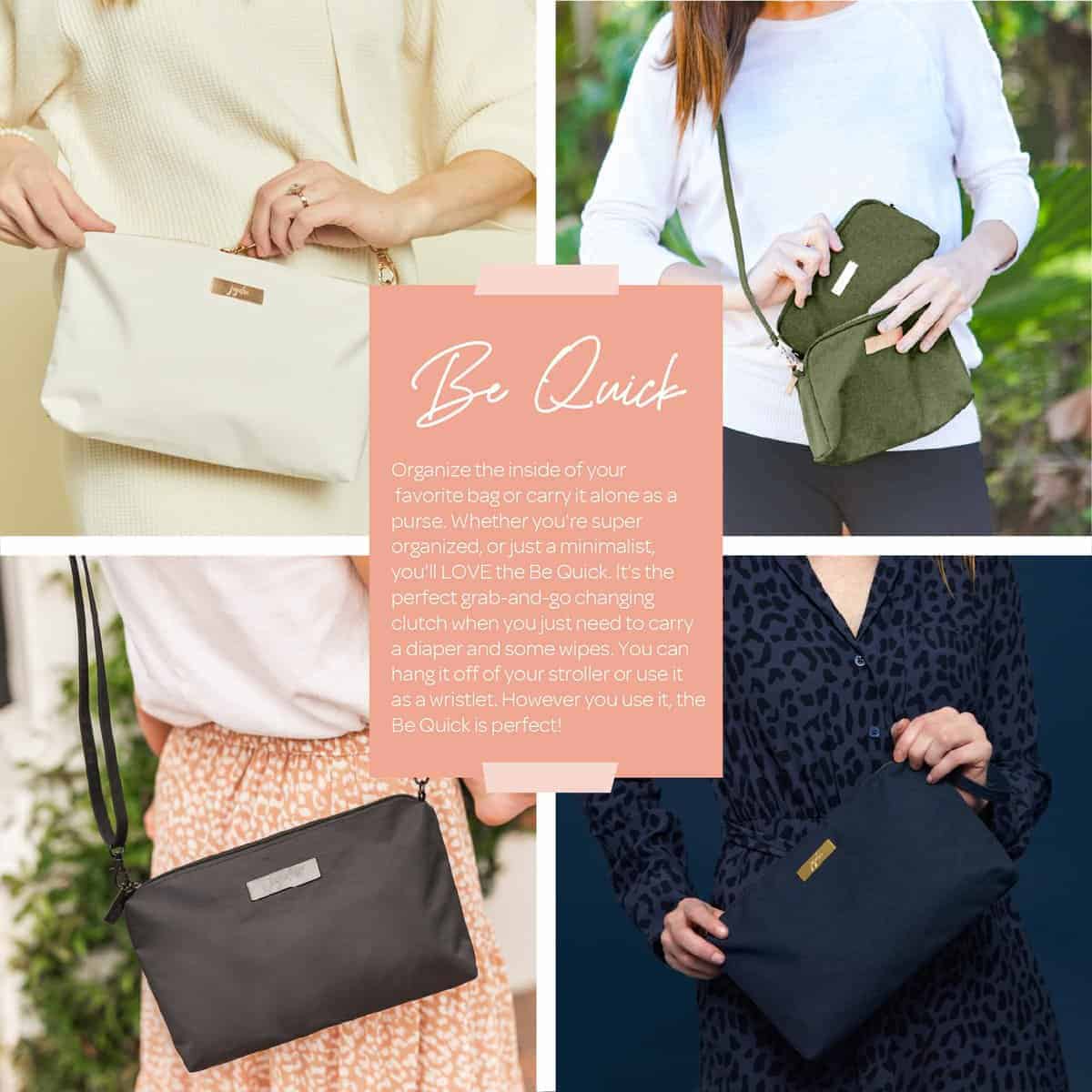 Bolso de hombro JuJuBe Be Quick, bolso de mano con cierre, - Imagen 6