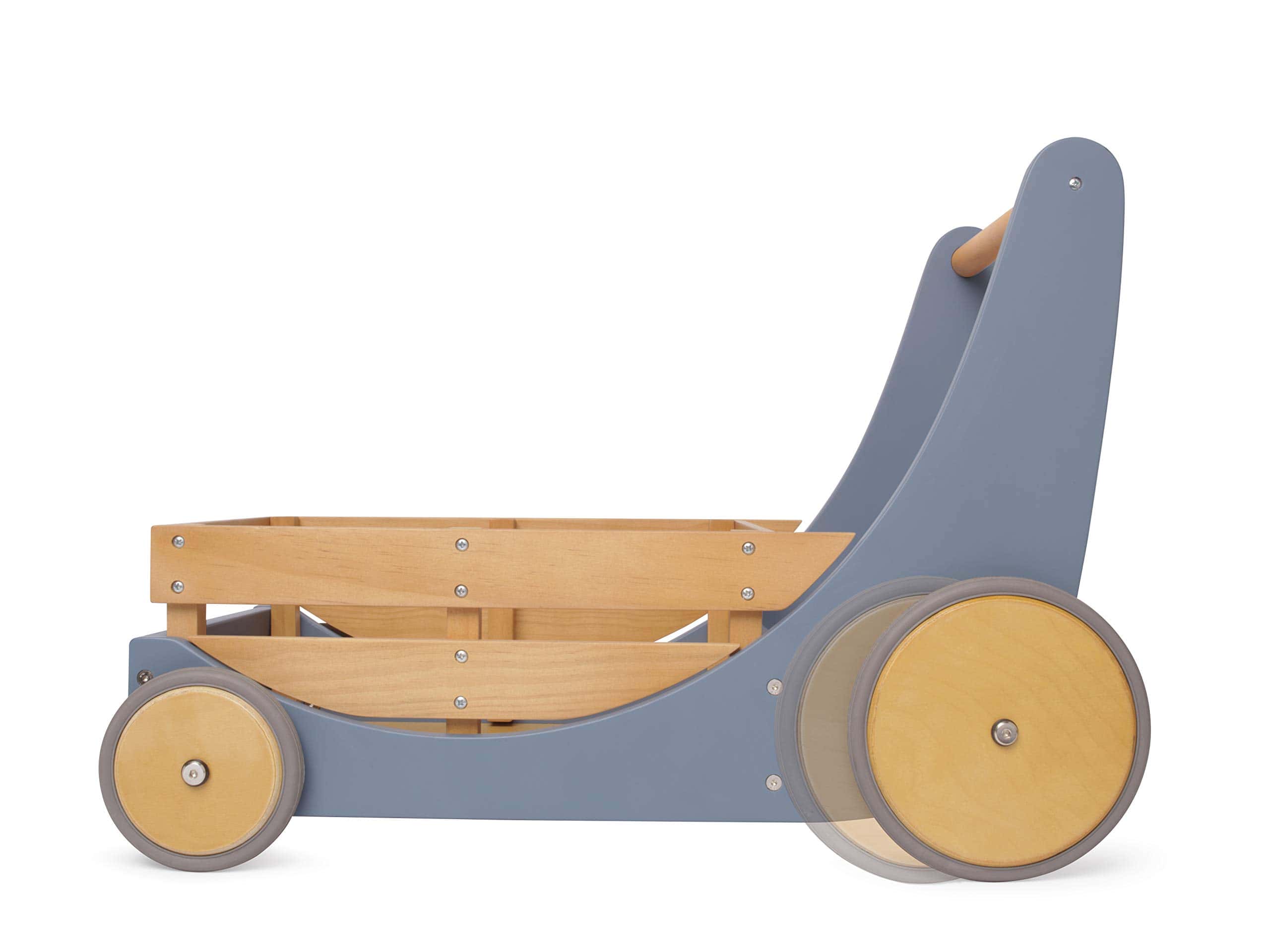 Kinderfeets Carrito Andador de Madera 2 en 1 con Ruedas de - Imagen 4