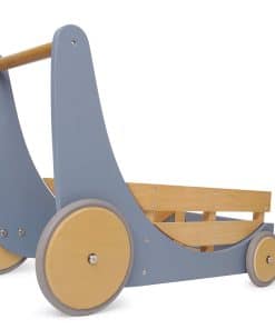 Kinderfeets Carrito Andador de Madera 2 en 1 con Ruedas de