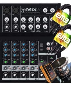 Mackie -Mix8- Mezcladora Analógica Compacta de 8 Canales