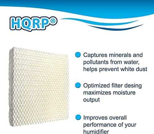 HQRP 4-Pack Filtro de mecha compatible con Filtro Honeywell - Imagen 4