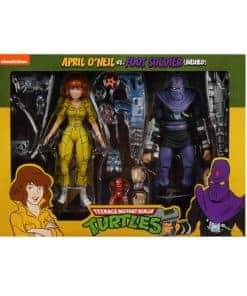 NECA Figuras de Acción Coleccionables de April O'Neil y