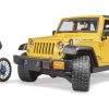 Bruder 02543 Jeep Wrangler Rubicon con Bicicleta de Montaña