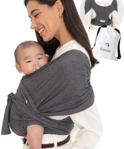 Portabebés Elastech Luxury Konny Baby Carrier Wrap, Fácil