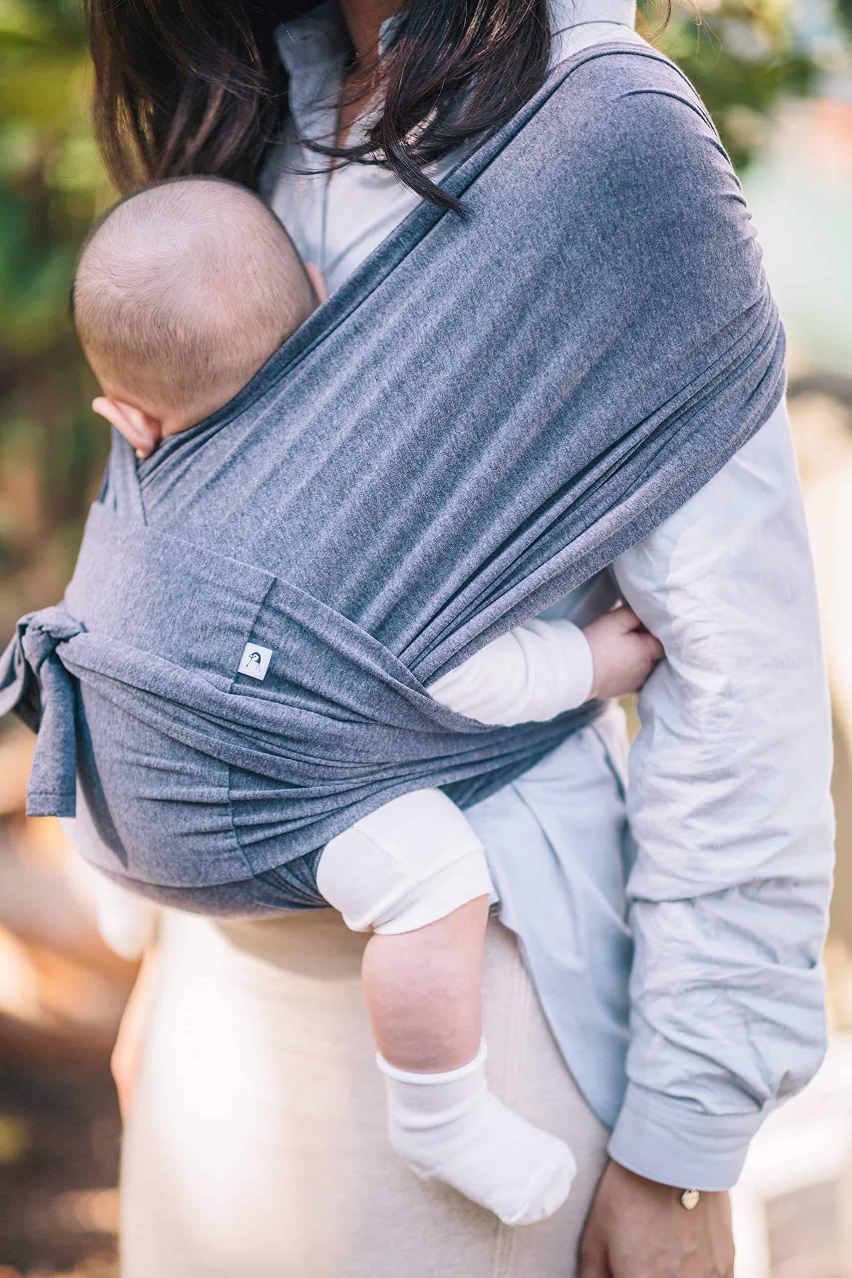 Portabebés Elastech Luxury Konny Baby Carrier Wrap, Fácil - Imagen 9