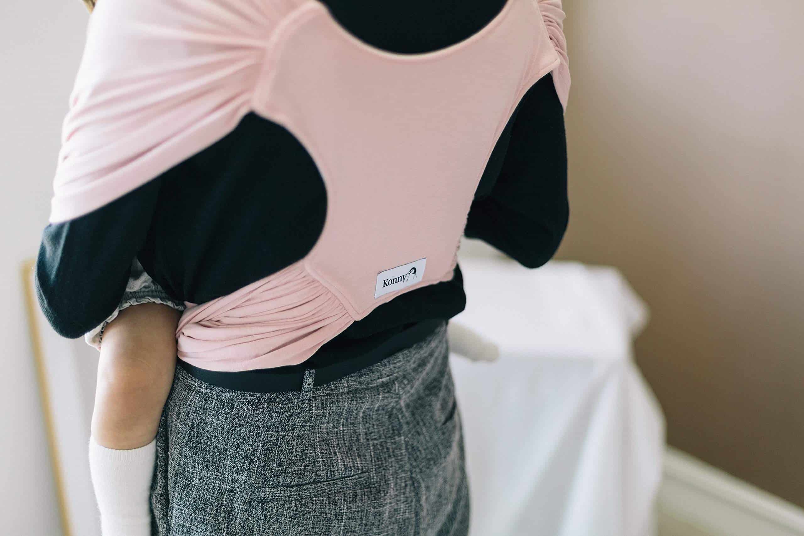 Porta Bebé Elástico Konny Baby Carrier, Fácil de Usar, - Imagen 9