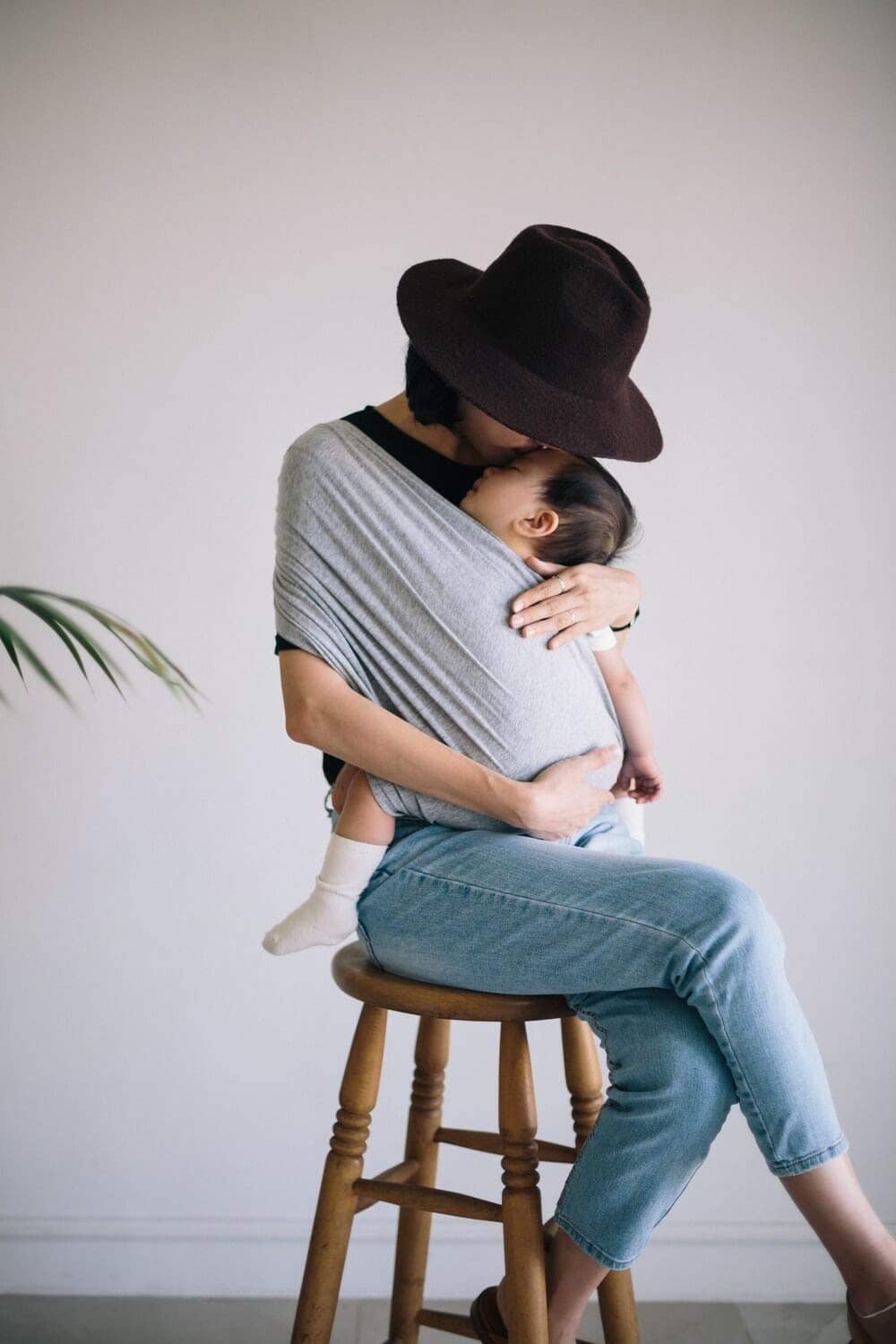 Portabebé Elástico Konny Baby Carrier Luxury Wrap, Fácil de - Imagen 8