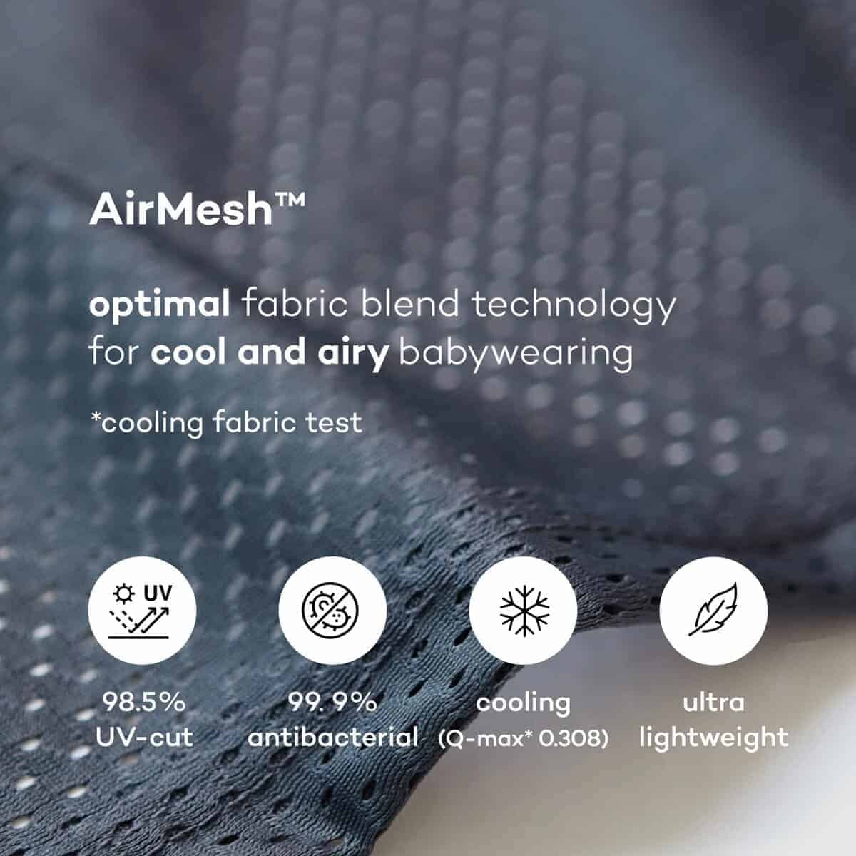 Fular Portabebés Konny AirMesh para un Envoltorio de Bebé - Imagen 5
