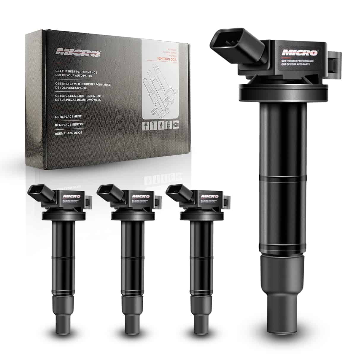 Set de 4 Bobinas de Encendido Compatible con Toyota Lexus