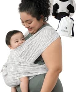 Portabebés Konny Elastech Luxury Carrier Wrap, Fácil de