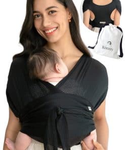 Konny Portabebés AirMesh para Envolver al Bebé con Lujo y